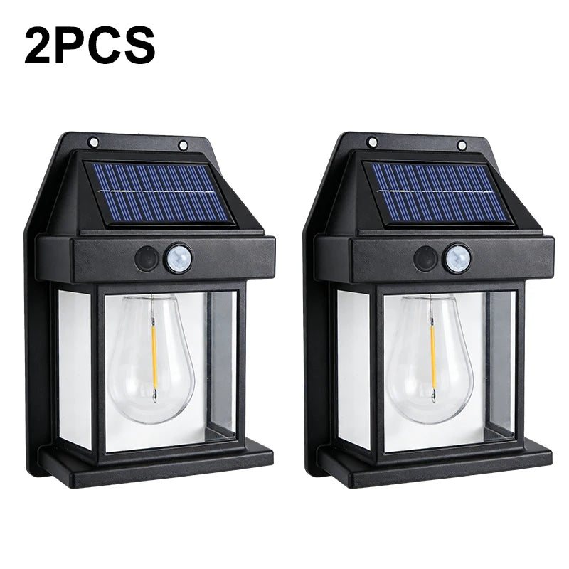 Solar Motion Wall Lights Outdoor (2 Pack)