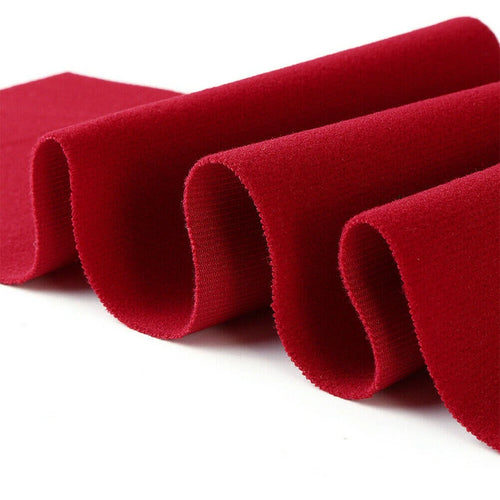 Billiard Table Cloth for 7, 8 and 9 Ft Pool Tables, Nylon Blend Felt Replacement Kit with 6 Rail Strips